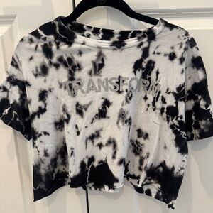 Year Of Ours tie-dye cropped t-shirt